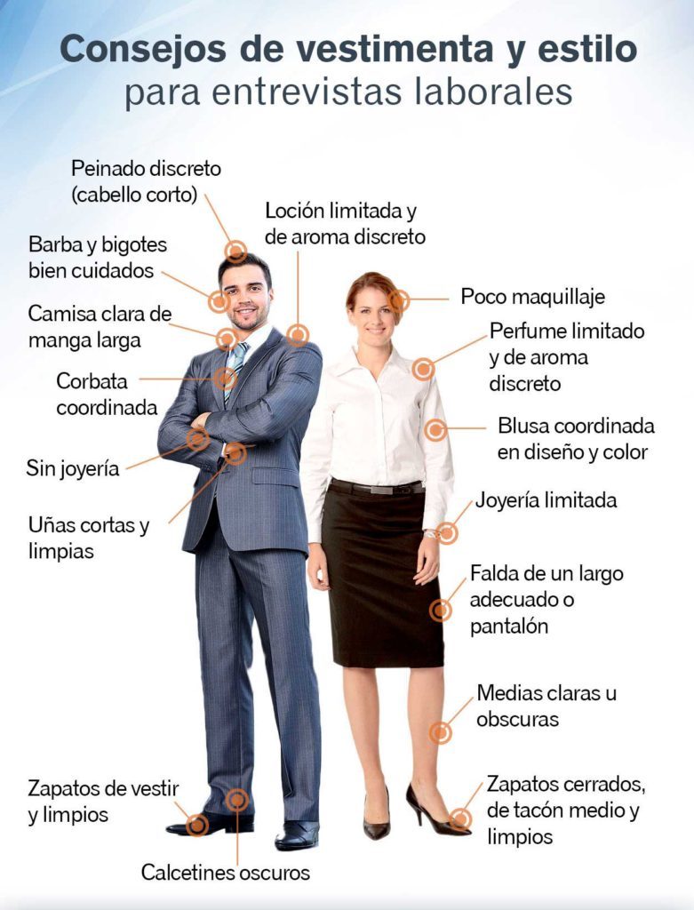 que color vestir para una entrevista de trabajo