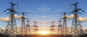  | High Voltage Electric Transmission Tower Energy Pylon.