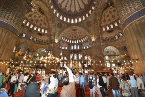  | 4 decoracion de mosaicos en el interior de Mezquita Azul_ger